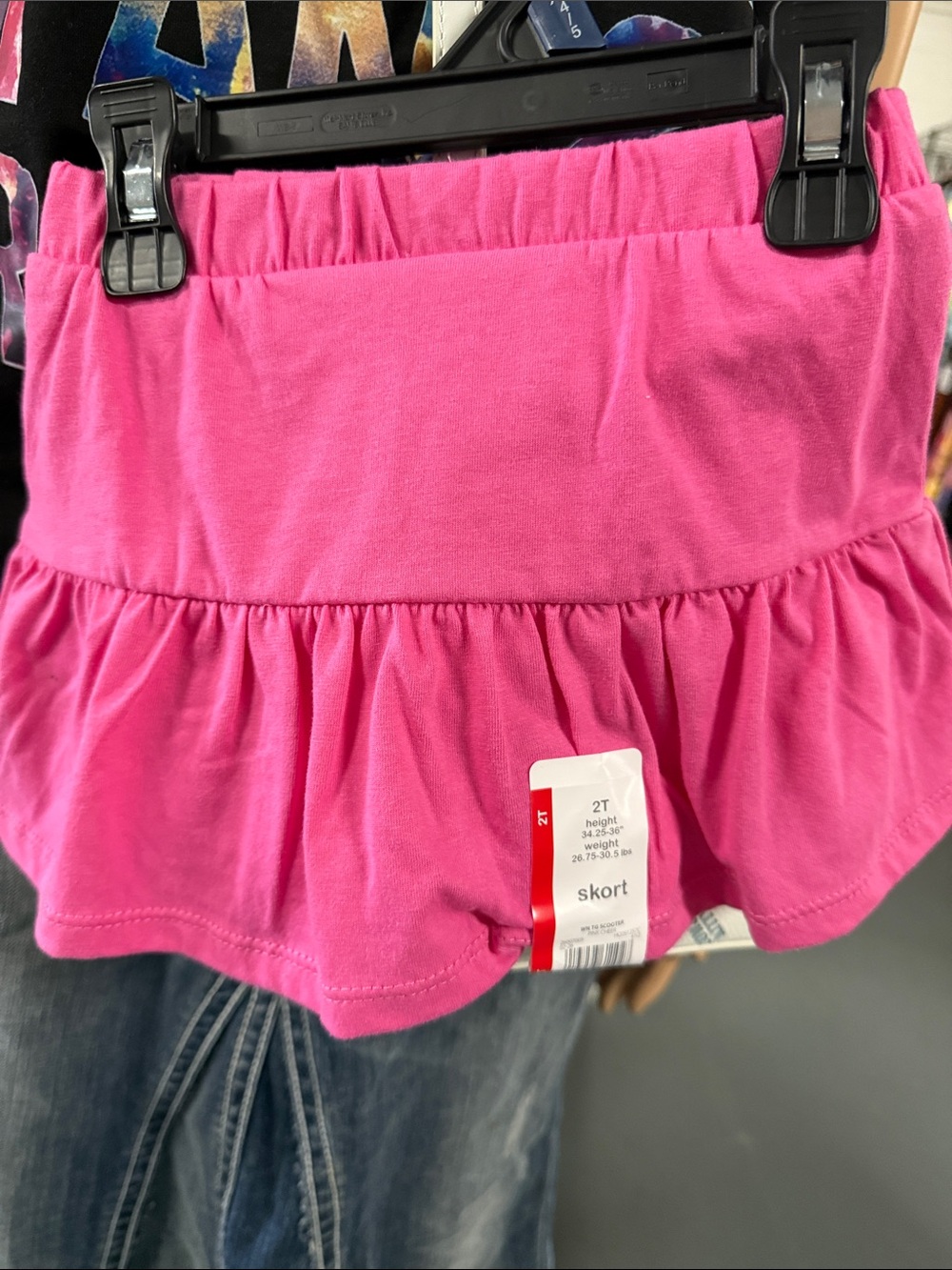 wonder nation Bright Hot Pink Girls' Skort